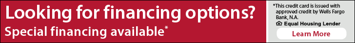 Looking for financing options banner